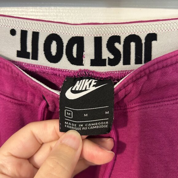 Nike Women's Joggers, Fuchsia Pink M - Picture 4 of 7